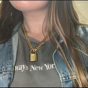 Louis Vuitton Lock Necklace